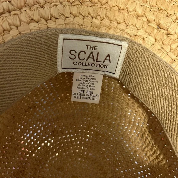 Scala Women's Natural Straw Hat - Picture 4 of 5